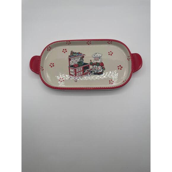 Set of 3 Temptations Christmas Serving Plates - Picture 3 of 11